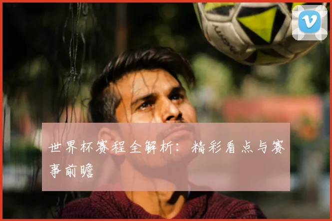 世界杯赛程全解析:精彩看点与赛事前瞻