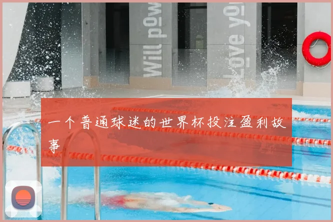 一个普通球迷的世界杯投注盈利故事